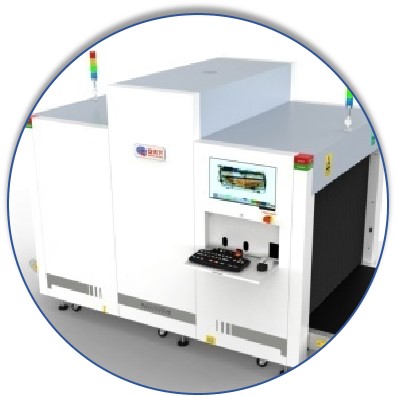 Scanner de segurança de carga de raios-X de alta velocidade e segurança