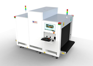 Scanner de bagagem de raio-x logístico expresso inteligente de alta velocidade para inspeção de segurança
