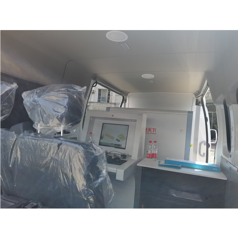 Scanner de raio X portátil móvel personalizado no caminhão