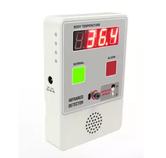 Como manter a caixa do termômetro infravermelho?